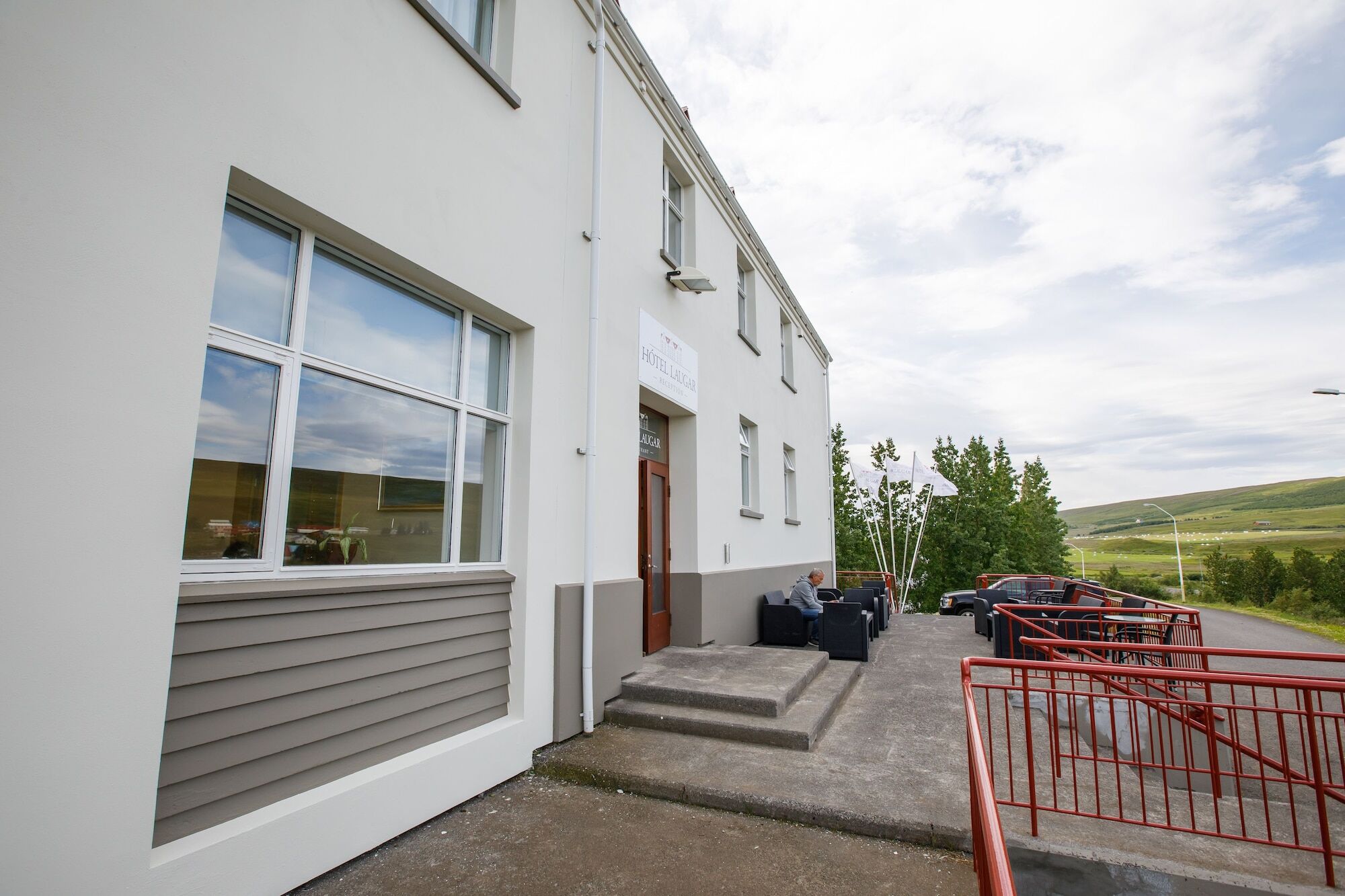 Hotel Laugar Лаугар Екстериор снимка